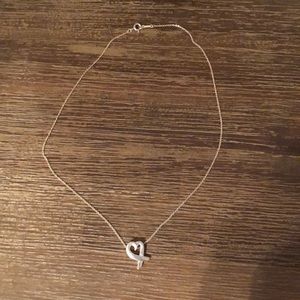 Paloma Picasso loving heart pendant